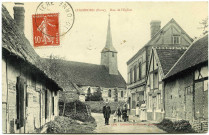 Chambord. Rue de l'Eglise.