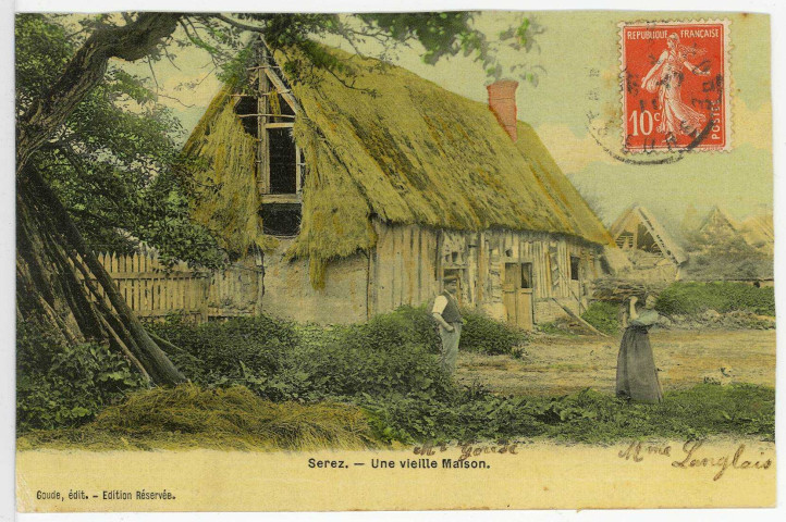 Serez. Une vieille maison.