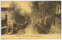 Verneuil-sur-Avre. Les Lavoirs et les fossés de la fausse porte.