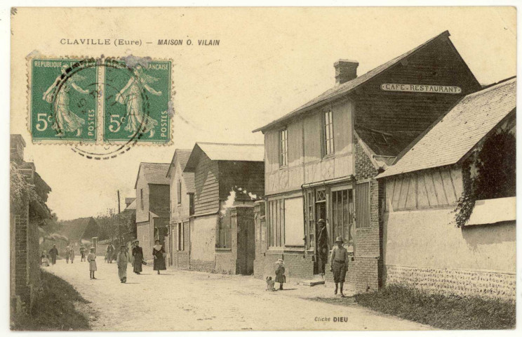 Claville. Maison O. VILAIN.
