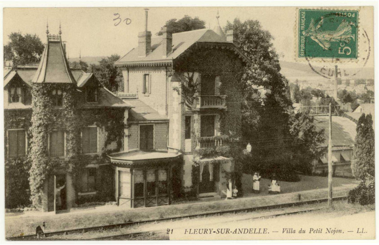Fleury-sur-Andelle. Villa du Petit-Nojon.