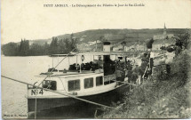 Andelys (Les). Petit Andely - Le Débarquement des Pélerins le Jour de la Ste Clotilde.