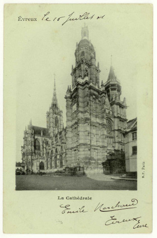 Evreux-Ville. La Cathédrale.