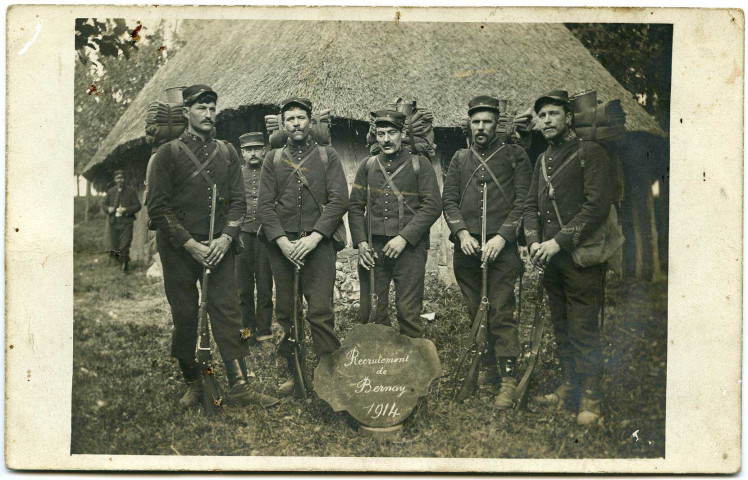 Bernay. [Conscrits bernayens classe 1914].