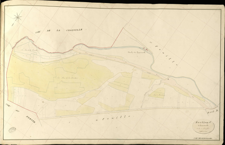 Glisolles. Section C _ de Grigneuseville _ 2e de 3 Feuilles