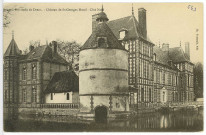 Saint-Georges-sur-Eure. Château de St-Georges-Motel - Côté Nord.