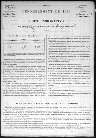 DAMPSMESNIL 1926