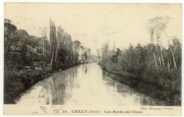 Cailly-sur-Eure. Les Bords de l'Eure.