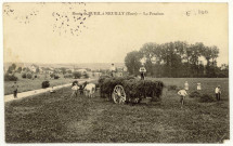 Bueil. Route de Bueil à Neuilly-La Fenaison.