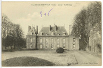 Saint-Aubin-le-Vertueux. Château du Houlley.