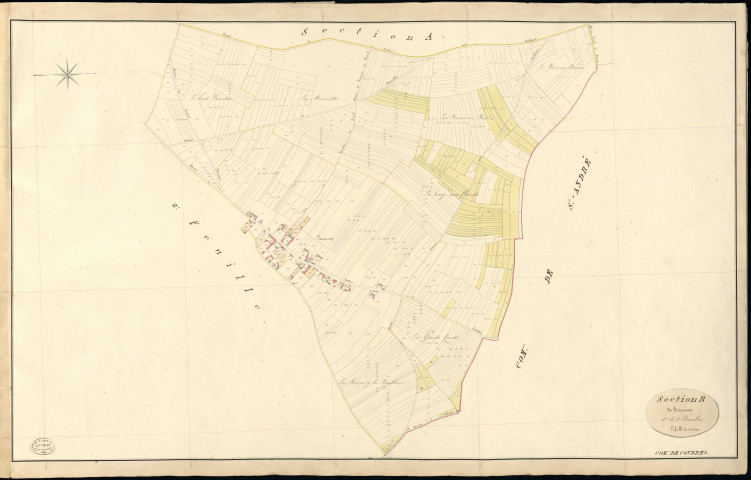 Coudres. Section B _ de Triernon _ 1re de 2 Feuilles