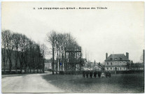 Ferrière-sur-Risle (La). Avenue des Tilleuls.