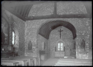Le chœur de l'église de Ménesqueville (Eure)