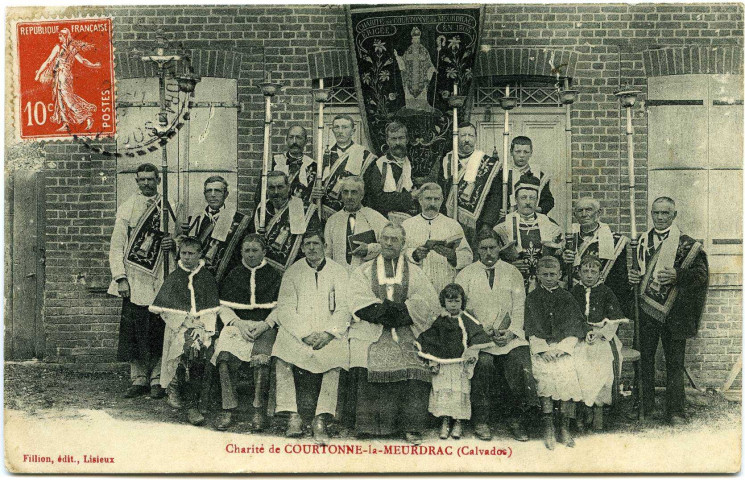 Basse-Normandie. Charité de Courtonne-la-Meurdrac (Calvados).