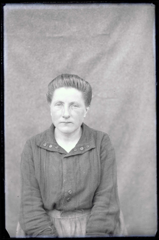 Portrait d'une femme.