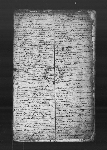 BMS (1665-1793)