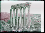Temple de Jupiter du sanctuaire de Baalbeck (Liban).
