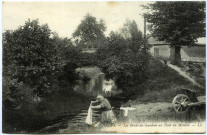 Andelys (Les). Les bords du Gambon au Pont du Moulin.