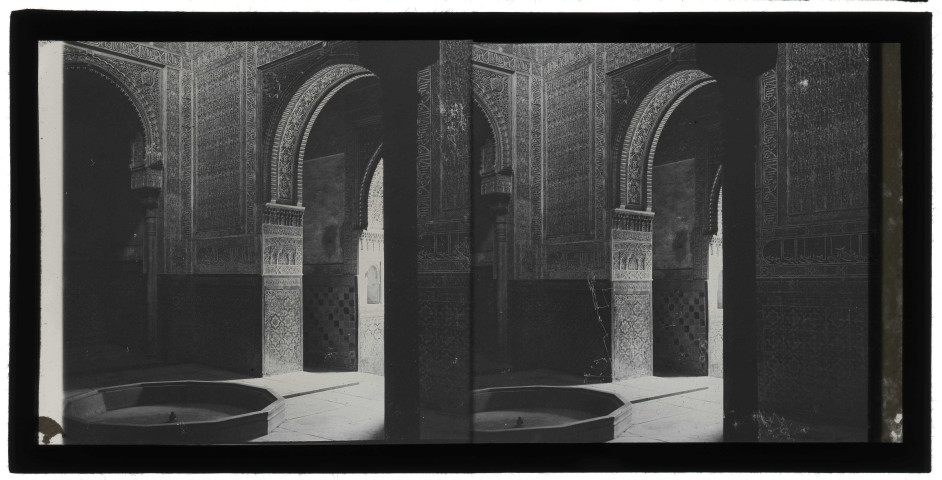 Intérieur d'une mosquée.