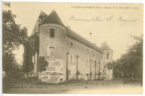 Saint-Mards-de-Fresne. Manoir de la Motte (XIVe siècle).