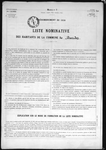 DARDEZ 1936