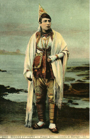 Femme juive. - Costume de Mariage