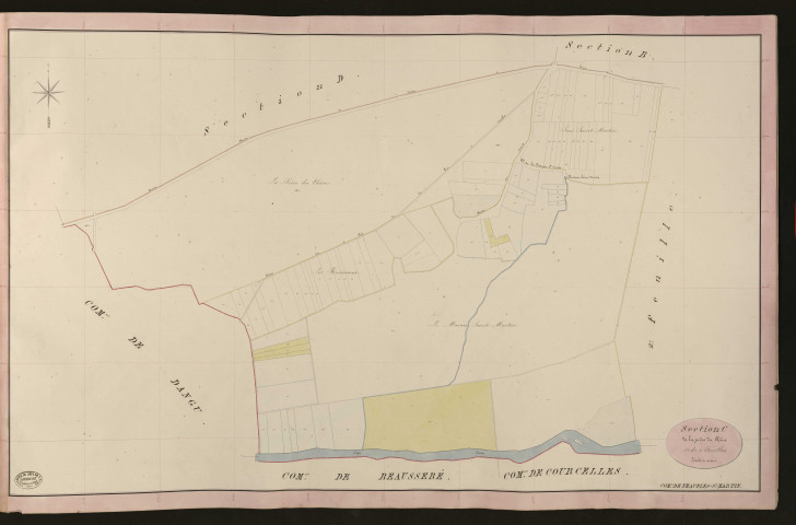 Neaufles-Saint-Martin. Section C _ de la pièce du Chêne _ 1re de 2 Feuilles