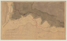 Carte du cours souterrain de l'Iton