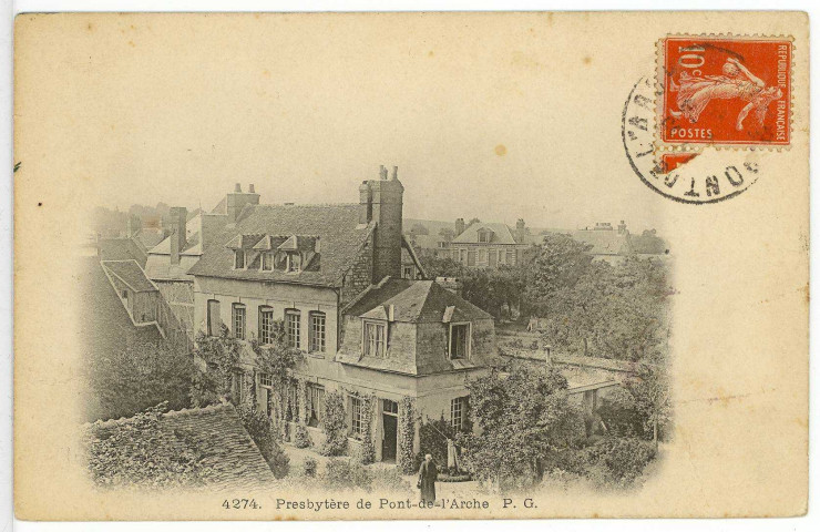 Pont-de-l'Arche. Presbytère de Pont-de-l'Arche.