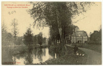 Douville-sur-Andelle. Paysage au Bord de l'Andelle.