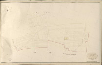Villiers-en-Désœuvre. Section B _ de la harelle _ 3e de 4 Feuilles