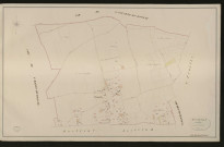 Plainville. Section A _ du village _ 1re de 2 Feuilles