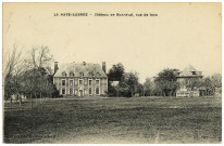 Haye-Aubrée (La). Château de Bonneval, vue de face.