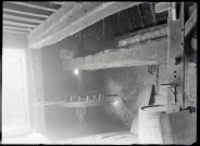 Vis du moulin à colombages d'Elbeuf (Seine-Maritime) ou du Neubourg (Eure).