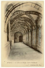 Evreux-Ville. Le Cloître de l'Evêché, Galerie Méridional.