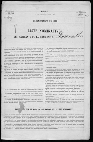 DURANVILLE 1936