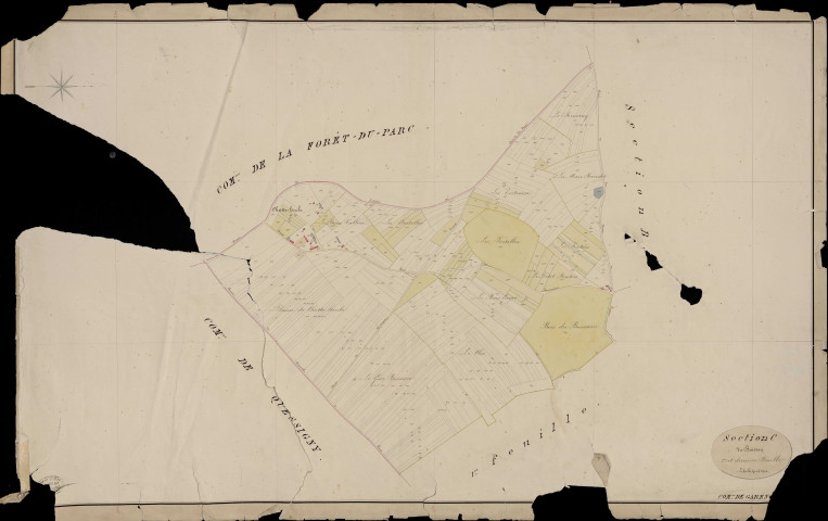 Garencières. Section C _ du Buisson _ 2e et dernière Feuille