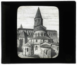 Basilique du Sacré-Cœur de Paray-le-Monial (Saône-et-Loire), chevet.
