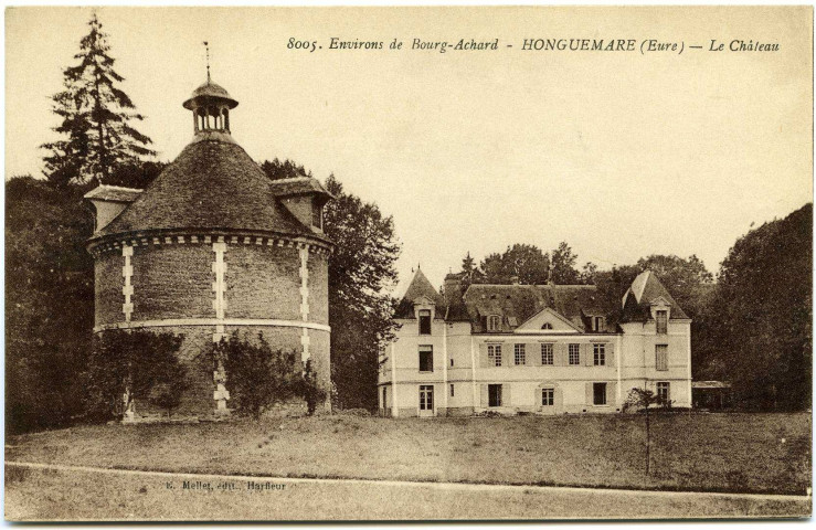 Honguemare. Environs de Bourg-Achard - Honguemare (Eure) - Le Château.
