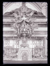 Gloire en bois doré du XVIIème siècle de l'église de Saint-Riquier (Somme).