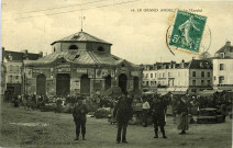 Andelys (Les). Grand Andely - Le Marché.