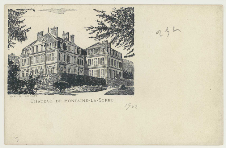 Fontaine-la-Soret. Château de Fontaine-la-Soret.