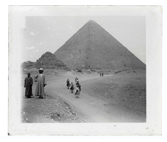 Pyramide de Gizeh (Égypte).