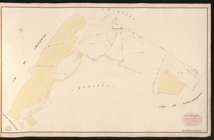 Ménesqueville. Section A _ de Menesqueville _ 2e de 3 Feuilles