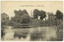 Quittebeuf. La Mare plate.