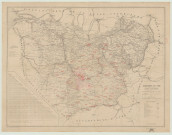 Carte routière du département de l'Eure