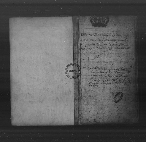 Tables (1692-1792)