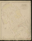Croix-Saint-Leufroy (La). Tableau d'assemblage du Plan Parcellaire de la Commune de La Croix-Saint-Leufroy. _ Canton de Gaillon - Louviers - Eure. _ Terminé sur le terrain le 25 février 1829, sous l'administration de M. Le Vicomte Raymond Delaitre, Préfet - M. Cautru, Maire et sous la direction de M. Hurtrelle, Directeur des Contributions directes. _ M. Hautier, Géomètre en Chef. _ Par M. Caffin, Géomètre de 1re classe