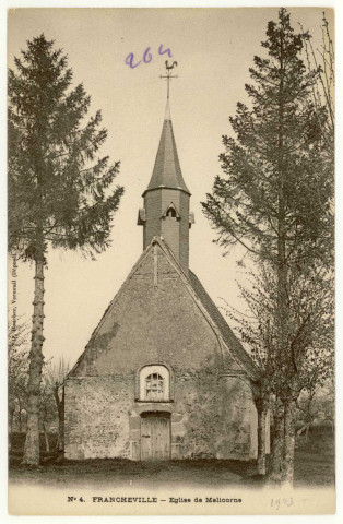 Francheville. Eglise de Malicorne.