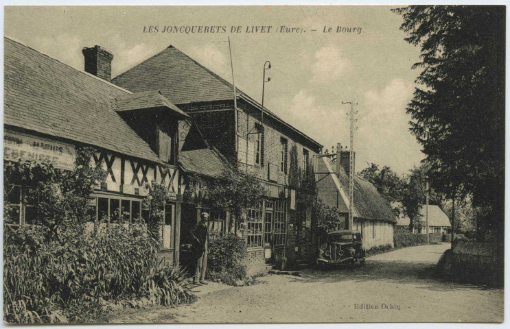 Jonquerets-de-Livet (Les). Le Bourg.